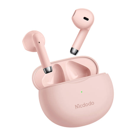 Mcdodo B01 Series TWS Bluetooth Wireless Earbuds With 25H Charging Case(Black,White,Pink)