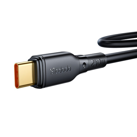 Mcdodo 240W Type-C to Type-C Data Cable 1.2m Made Of TPE Material(Black)