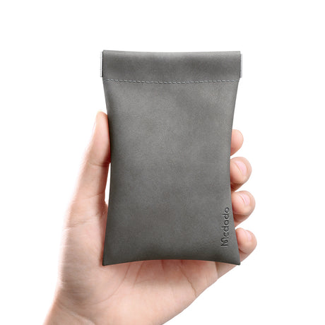 Mcdodo Stow PU Bag for Accessory 10*19.5cm(Grey,Black)