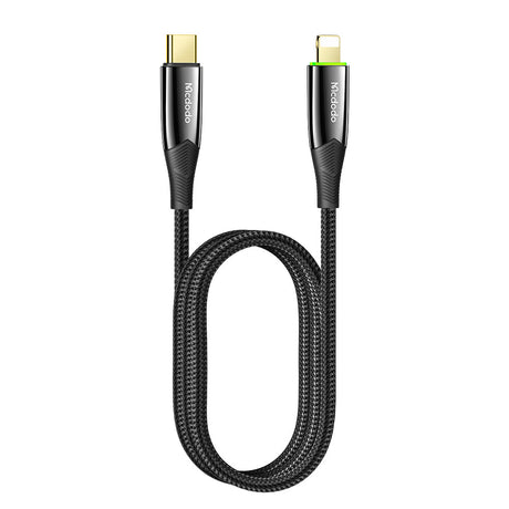 Mcdodo Auto Power Off 36W Type-C to Lightning Cable 1.8m With LED light