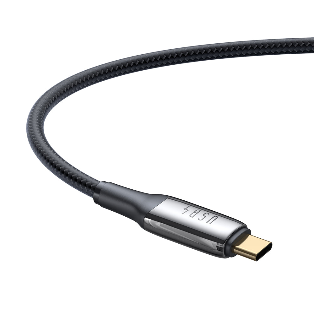 Mcdodo 240W USB4 Type-c to Type-c Data Cable 1.2m Fast Charging Cable (Black)