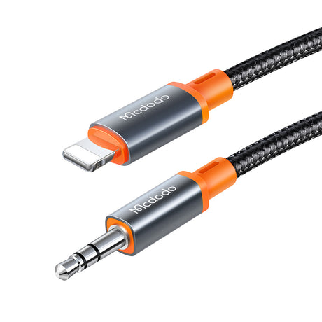Mcdodo Lightning to 3.5mm AUX Jack Cable Castle Series 1.2m(Black)