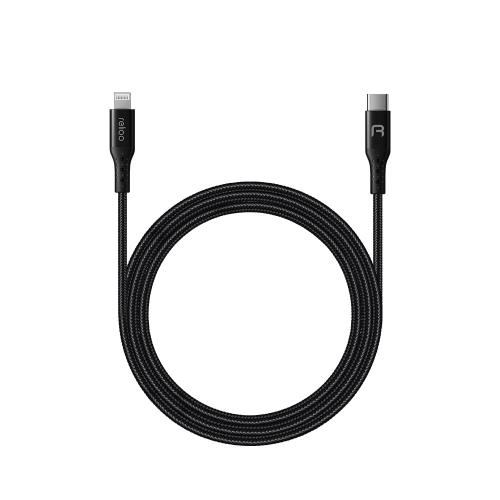 Mcdodo RELIQO MFI Certified Original Chip Type-C Data Cable with PD Fast Charging, Lightning Cable for iPhone