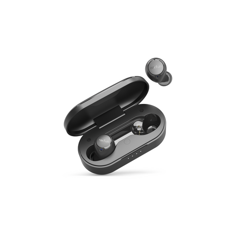 EarFun Free 1S Touch Control Wireless Earbuds IPX7 Waterproof in-Ear Headphones 30H Playtime(Black)