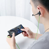 Mcdodo Type-C Gaming Wired Earphone with Mic Earphone Length 1.2 m(Green)