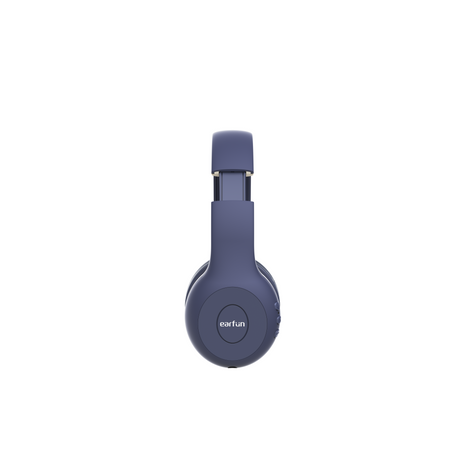 EarFun Bluetooth kids Over Ear Headphones with Mic Lightweight (Blue, Pink)