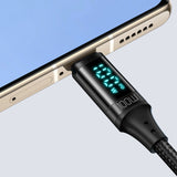 Mcdodo Digial Display 100W Type-C to Type-C Data Cable 1.2m (Real-time monitoring Display)