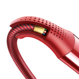 Mcdodo 90 Degree 100W Type-C to Type-C cable 1.2m Cable Right Angle Nylon Cable(Red)