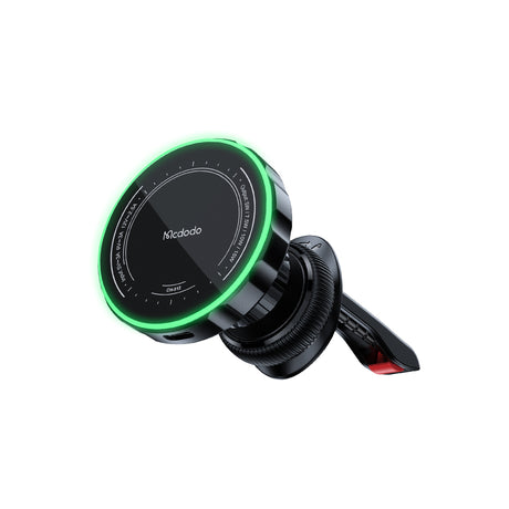 Mcdodo Magnetic 15W Magnetic Wireless Car Charger  for Air Outlet Dashboard(Black)