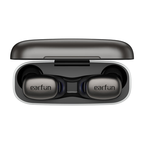 EarFun Free Pro 2 Touch Control Ultra-small & Featherweight Waterproof Earbuds 30H Playtime(Black)